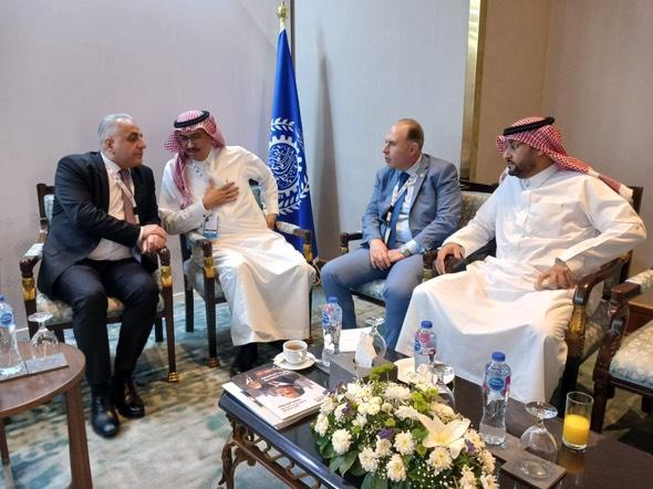 كركي يلتقي رئيس اللجان العمالية في السعودية